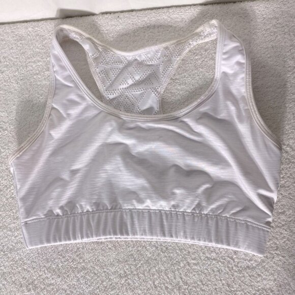 Zyia White Racerback Sports Bra M - Picture 14 of 14